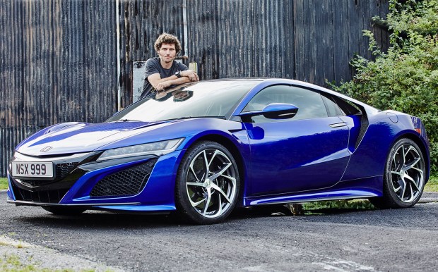 Guy Martin Honda NSX review for Sunday Times (Jeremy Clarkson is away)