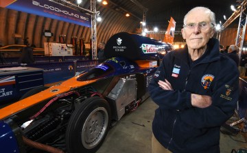 Retirement? I'd rather design a supersonic car, says Bloodhound engineer Ron Ayers