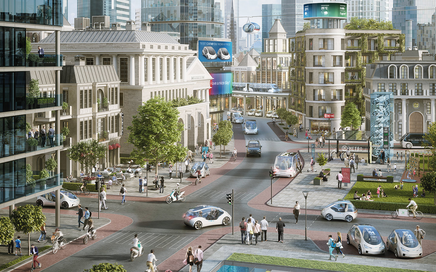 The Future of Transport: The co-pilot takes over with driverless cars
