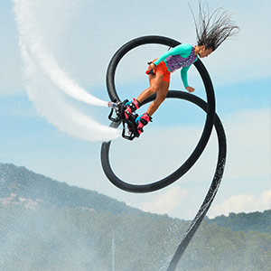The future of transport: Zapata Flyboard