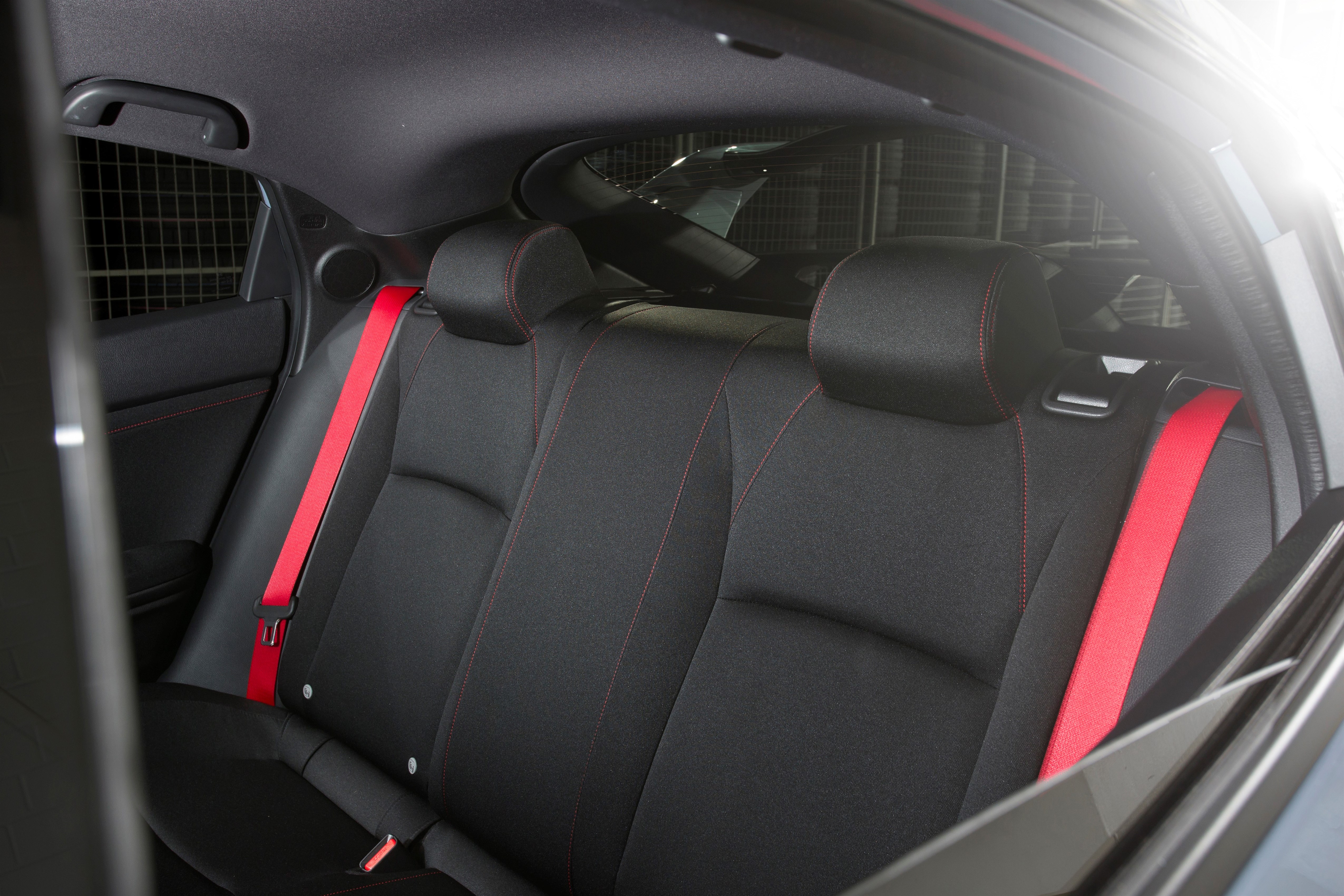 2017 Honda Civic Type R rear seats