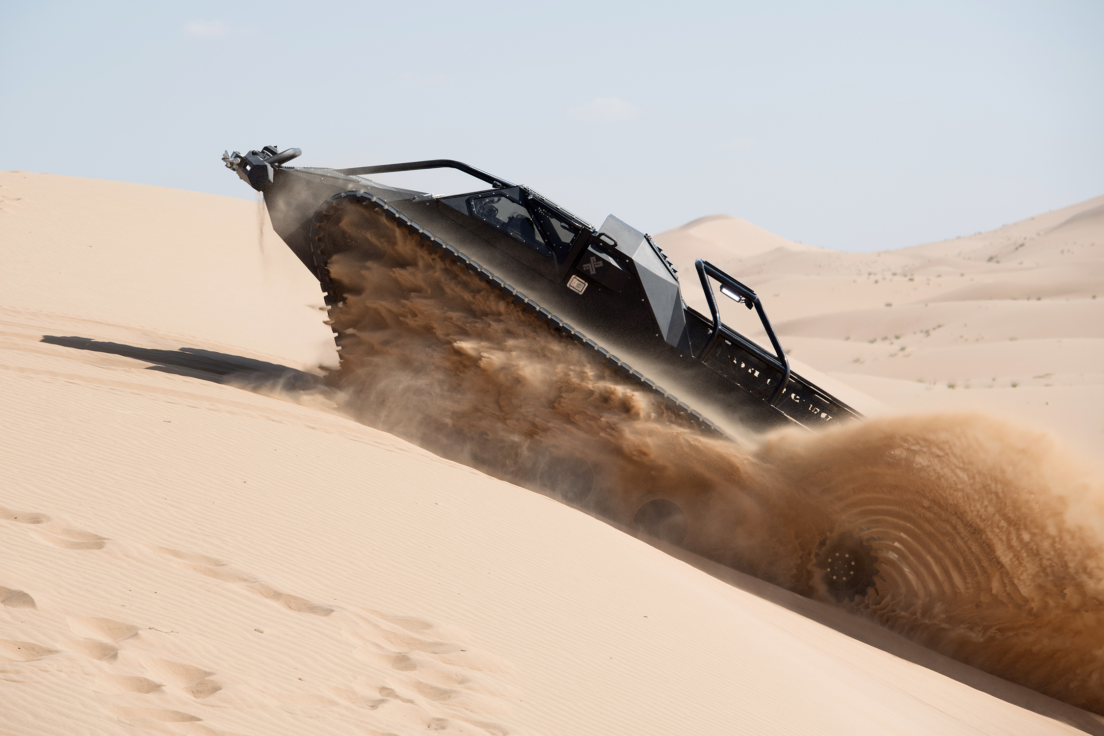 Where in the world: the locations of The Grand Tour season 2: In the Gulf state, Richard drives an insanely brisk tank called the Ripsaw (as seen in Fast & Furious 8). Meanwhile, James makes a rare trip to “the Eboladrome” to test the new Volkswagen Up! GTI and Jeremy tears about the British countryside in a Subaru — like Ken Block but without the skill.