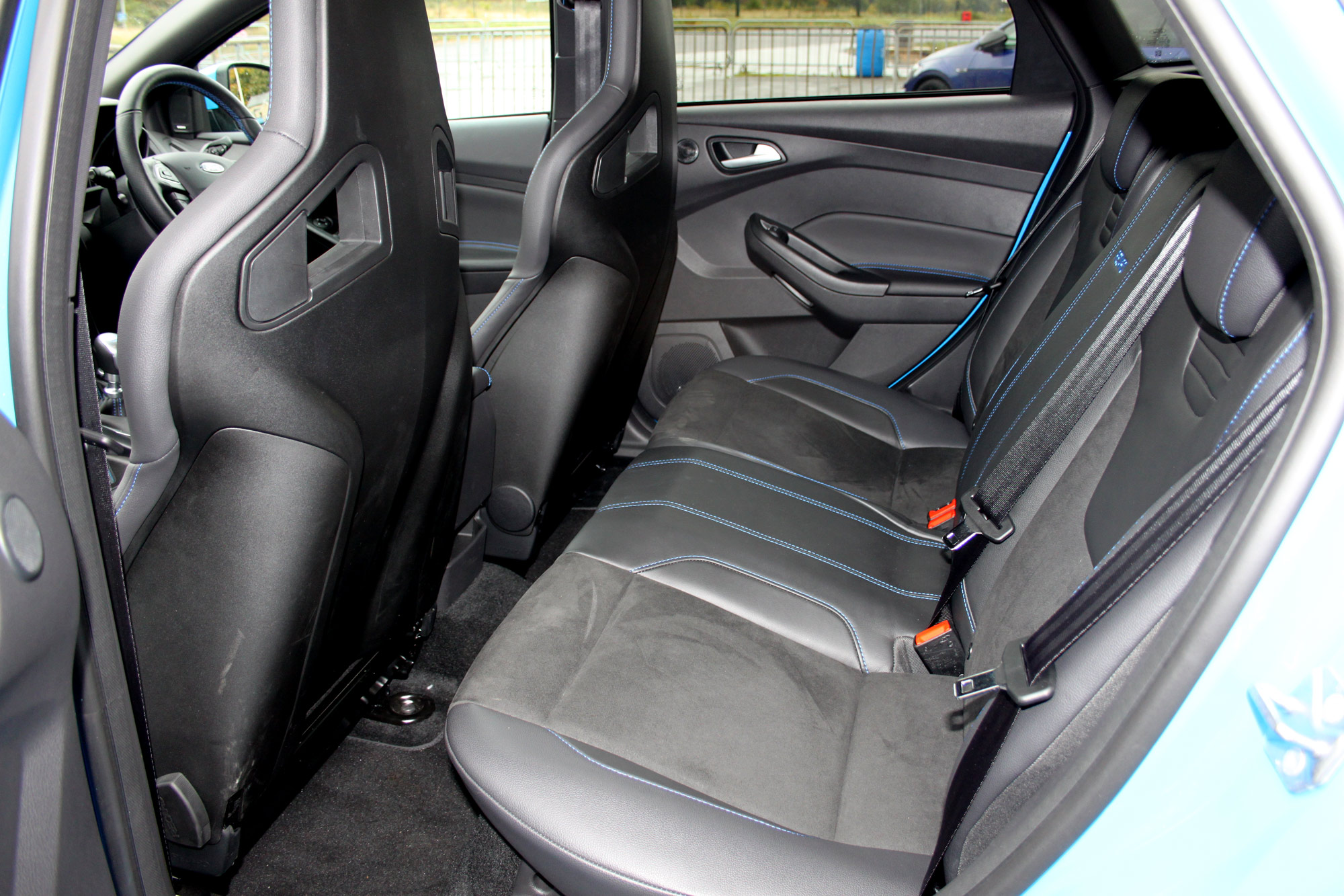 Ford Focus RS rear seats