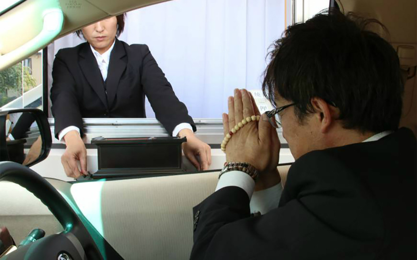 Japan gears up for the drive-through funeral