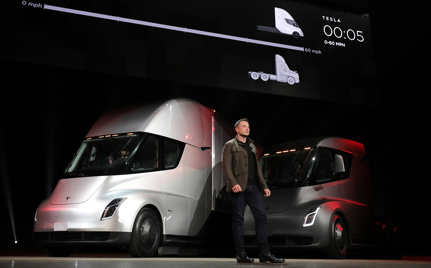 Driving the Tesla Semi: the electric lorry with 500 miles of range and Autopilot
