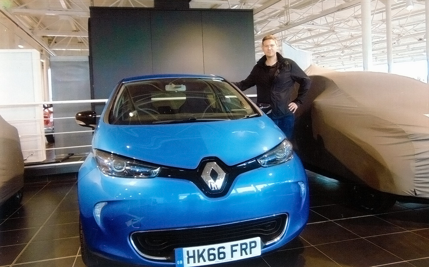 Renault Zoe collection at dealer