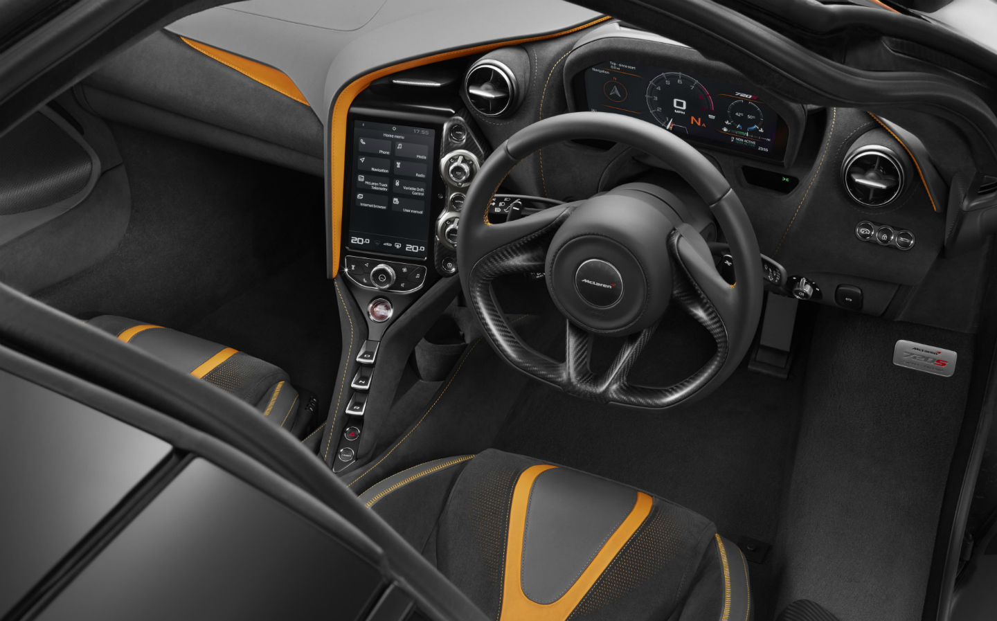 The Clarkson Review: 2017 McLaren 720S interior