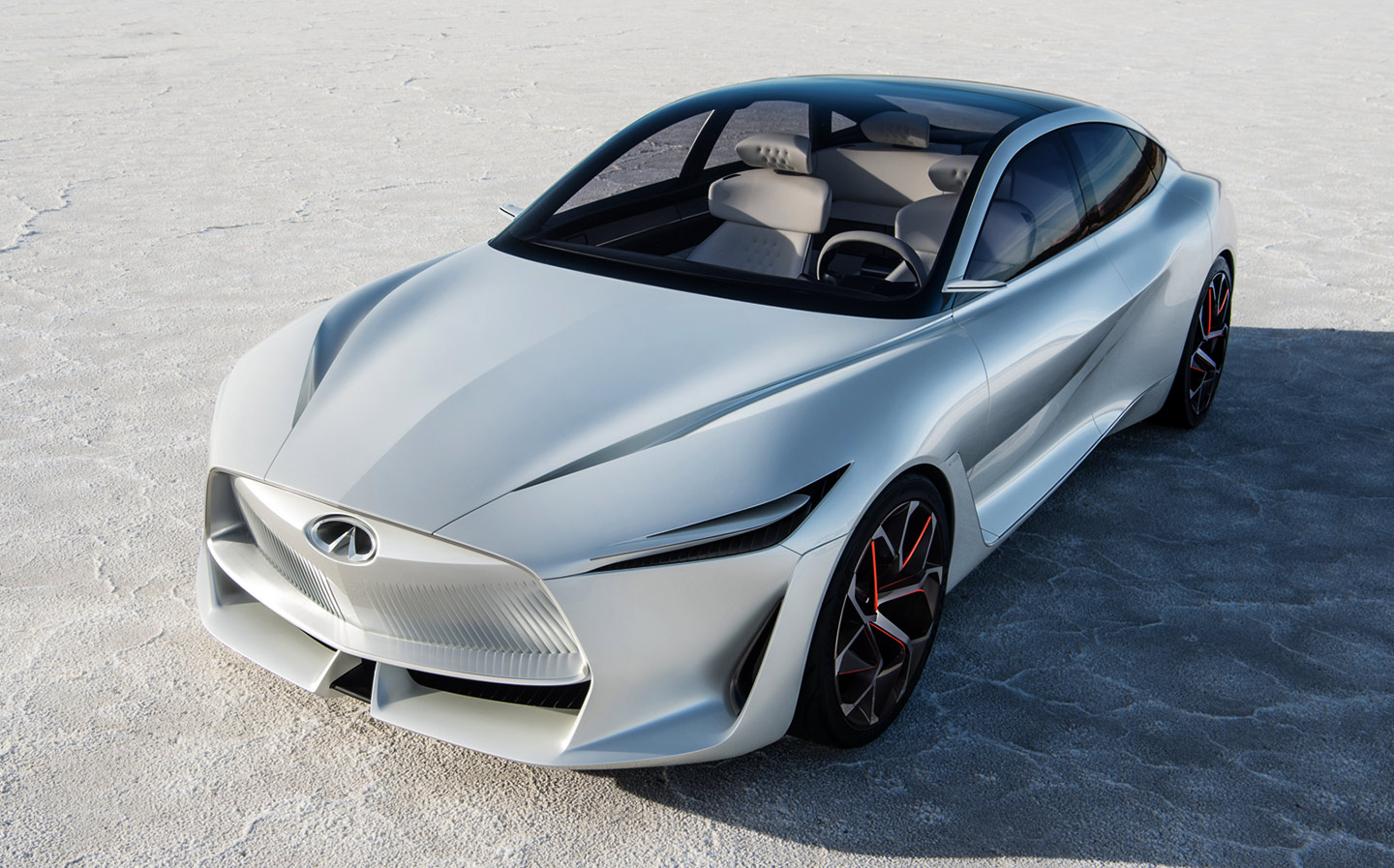 2018 Infiniti Q Inspiration concept at the 2018 NAIAS Detroit Motor Show