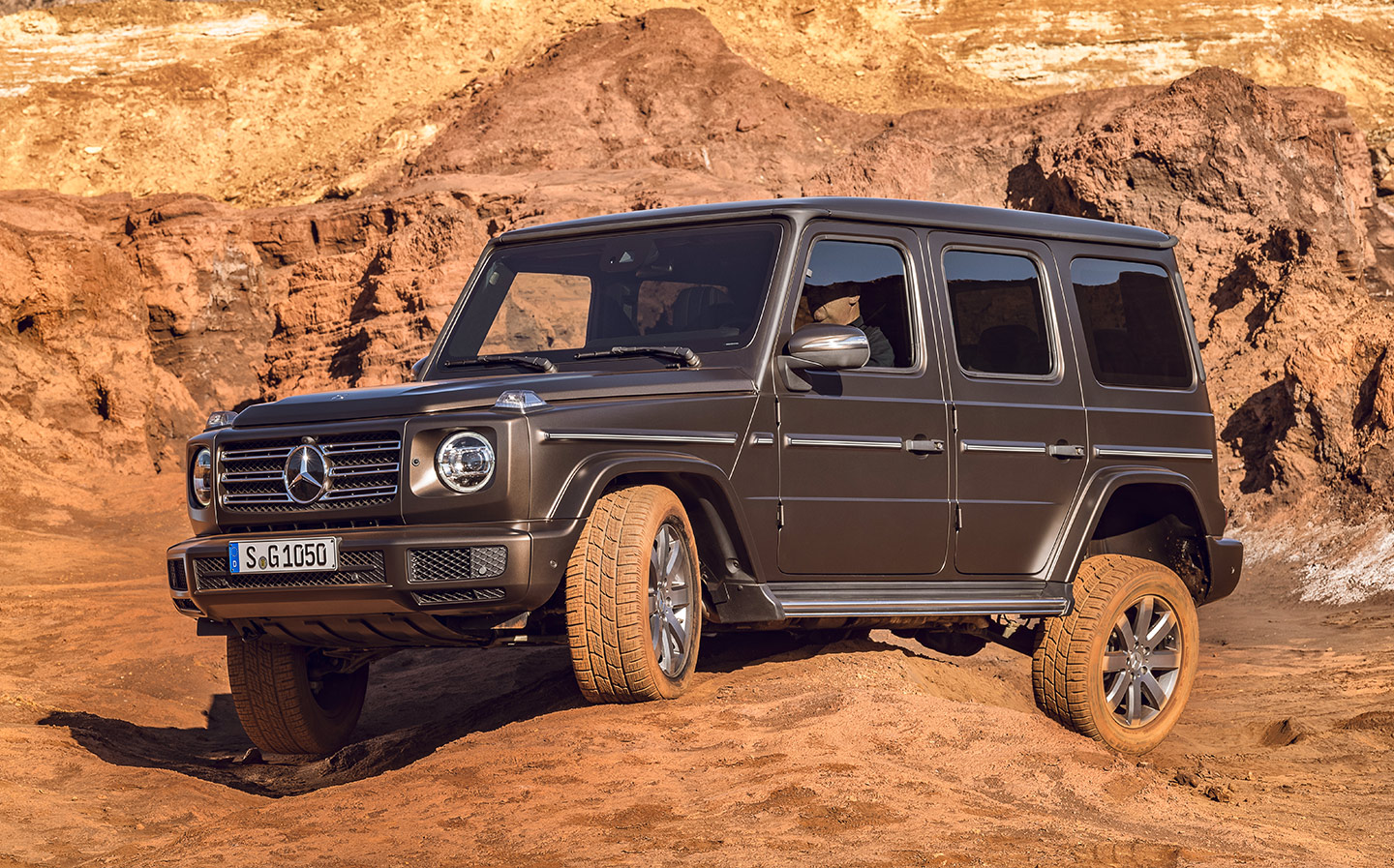 2019 Mercedes G-class at the Detroit motor show