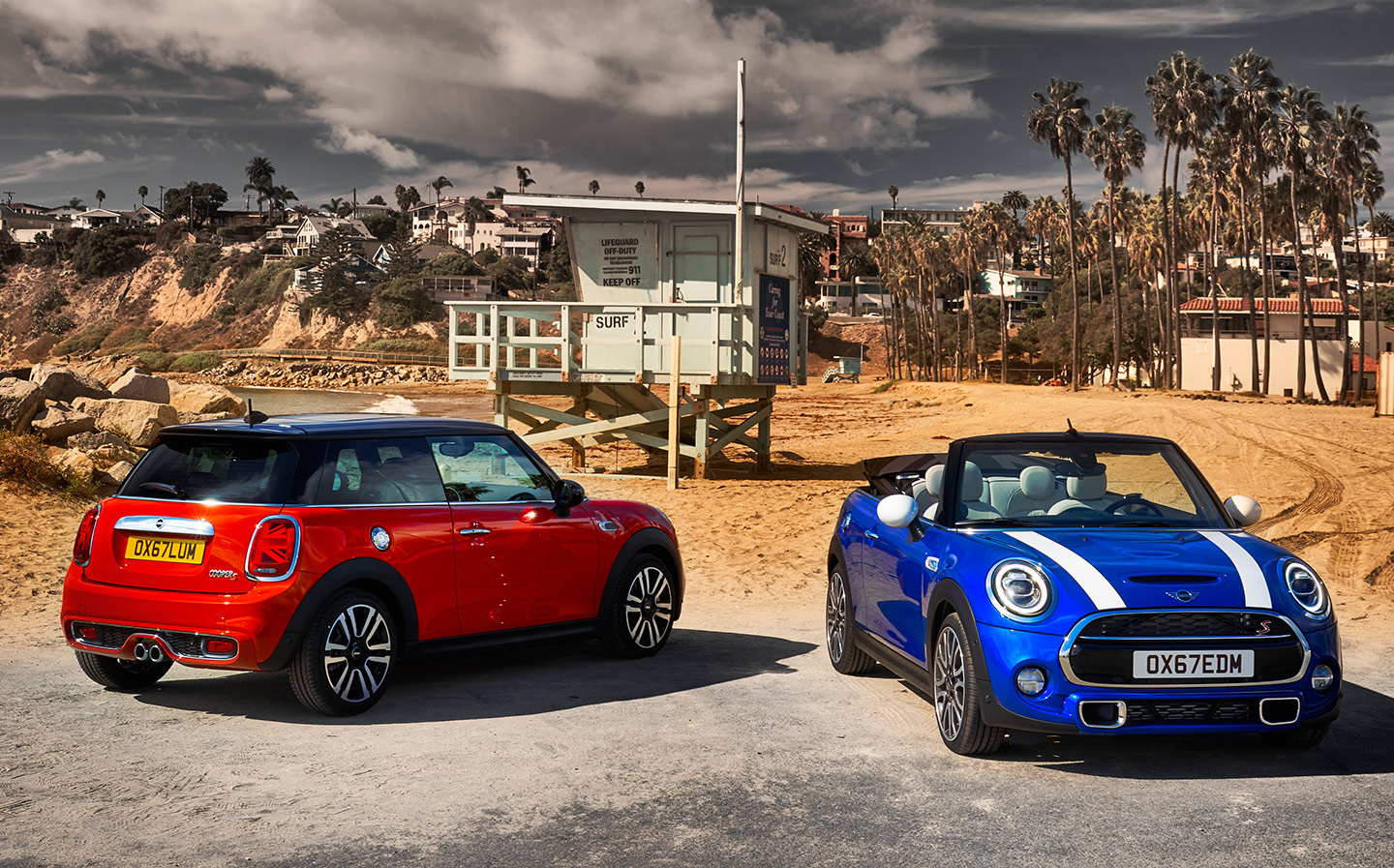 2018 Mini hatch and converticle at the Detroit motor show