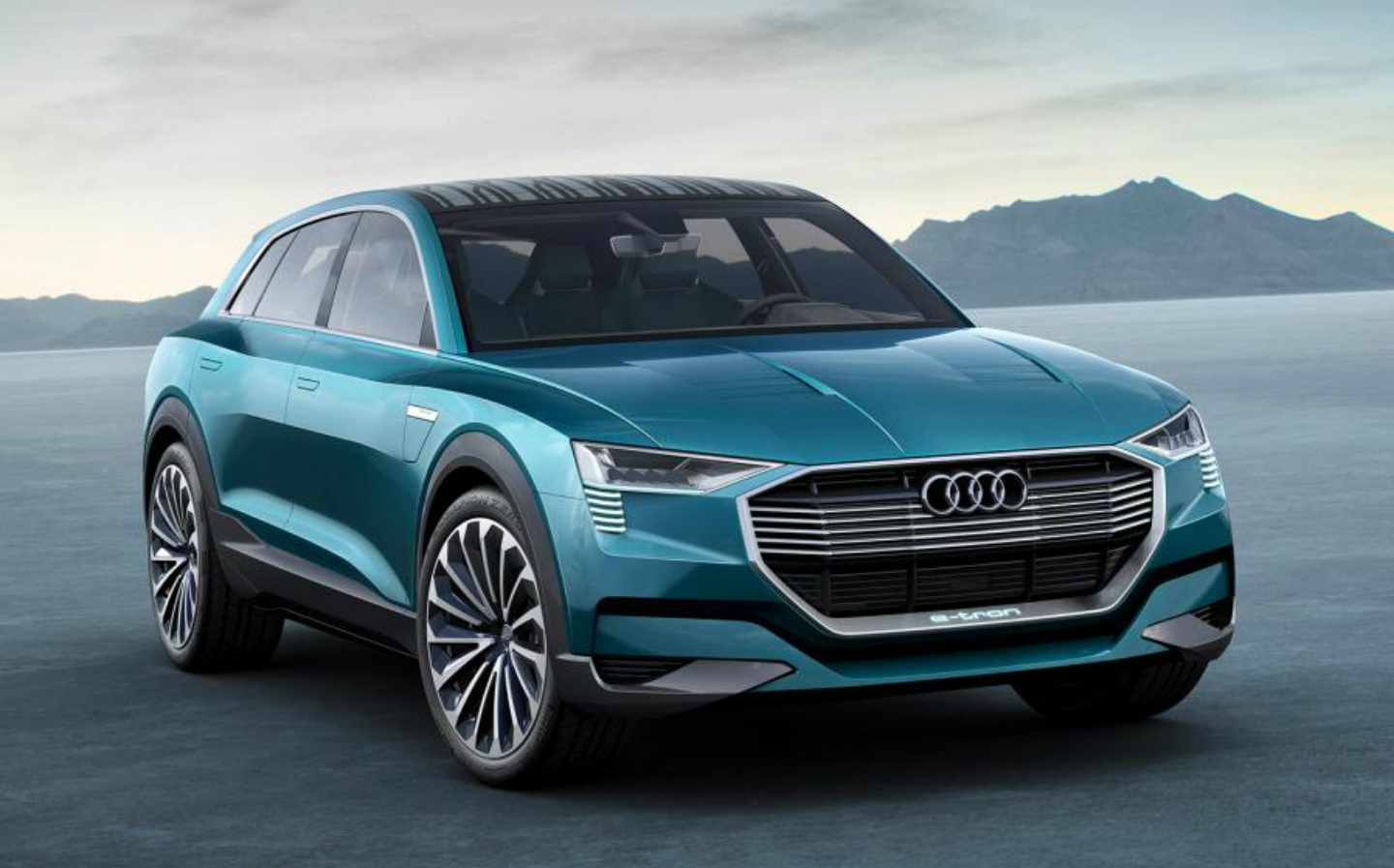 Audi e-tron SUV, September 2018