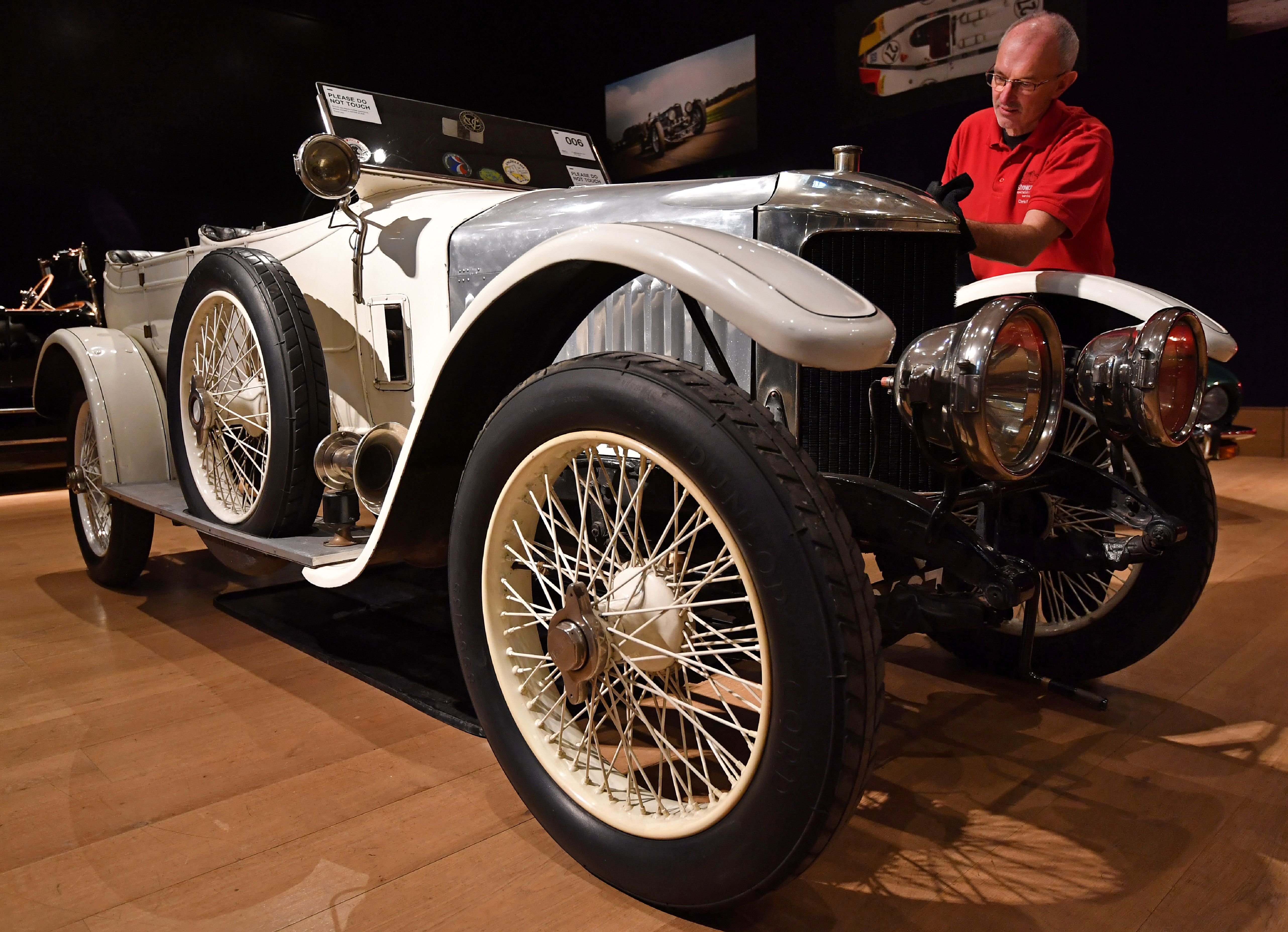 A 1914 Prince Henry Vauxhall, part of a Bonhams auction in 2016.
