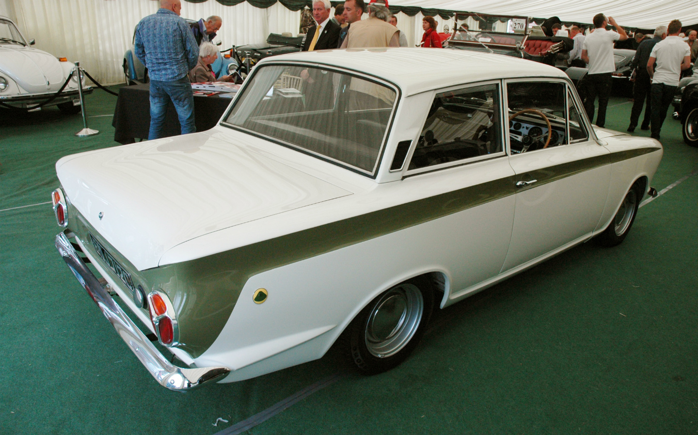 Lotus Cortina: Drive! Philip Glenister's favourite getaway cars at the London Classic Car Show