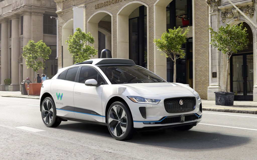 Jaguar and Waymo announce driverless car project using I-Pace electric SUV