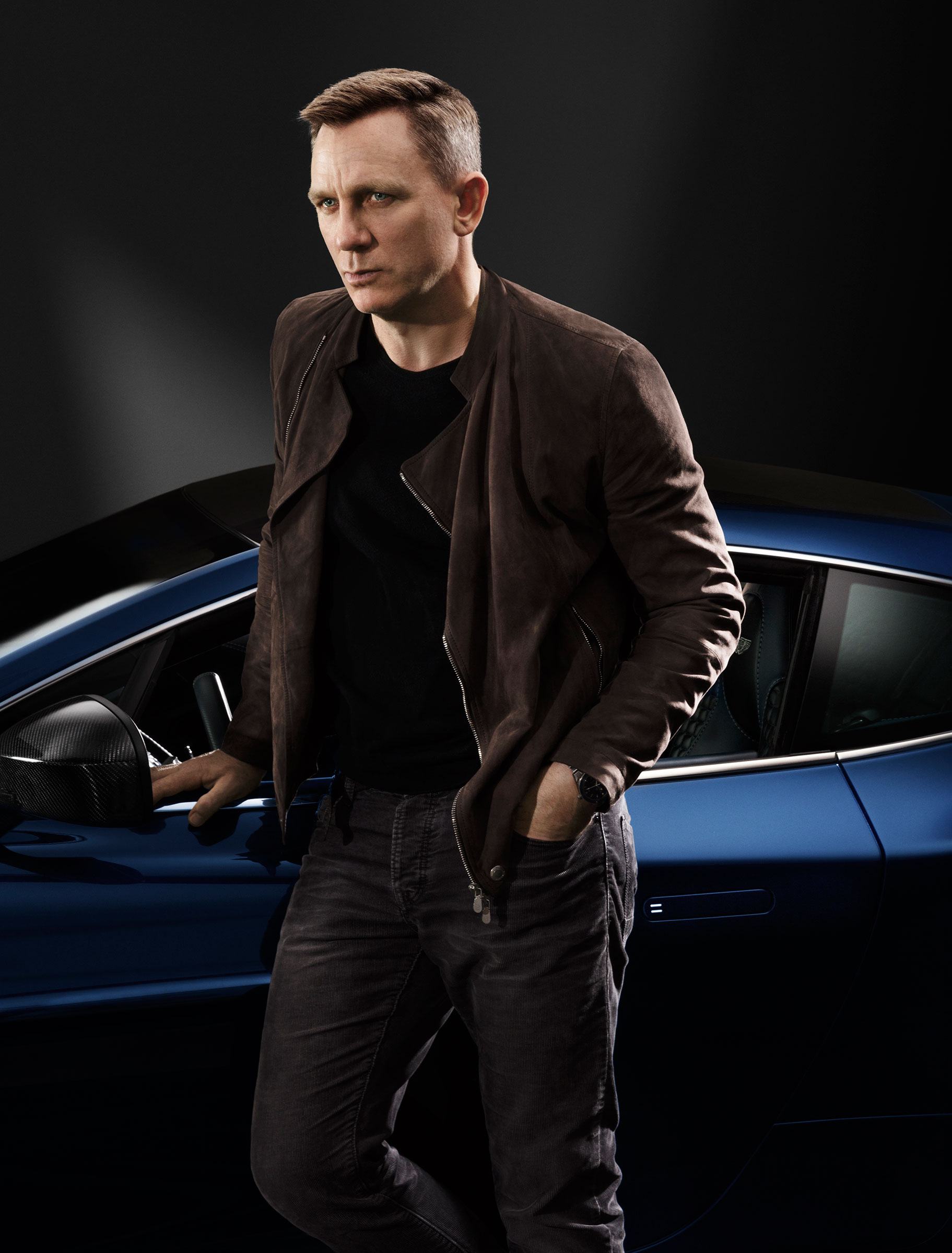 Daniel Craig's Aston Martin, numbered 007, sold at auction