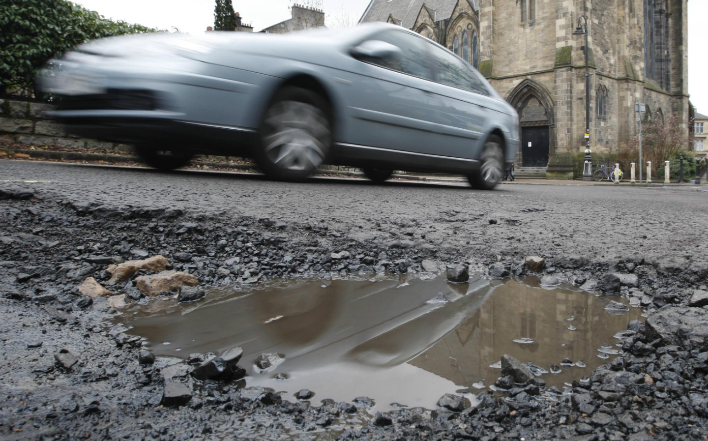 Pothole damage to cars doubles in first three months of 2018