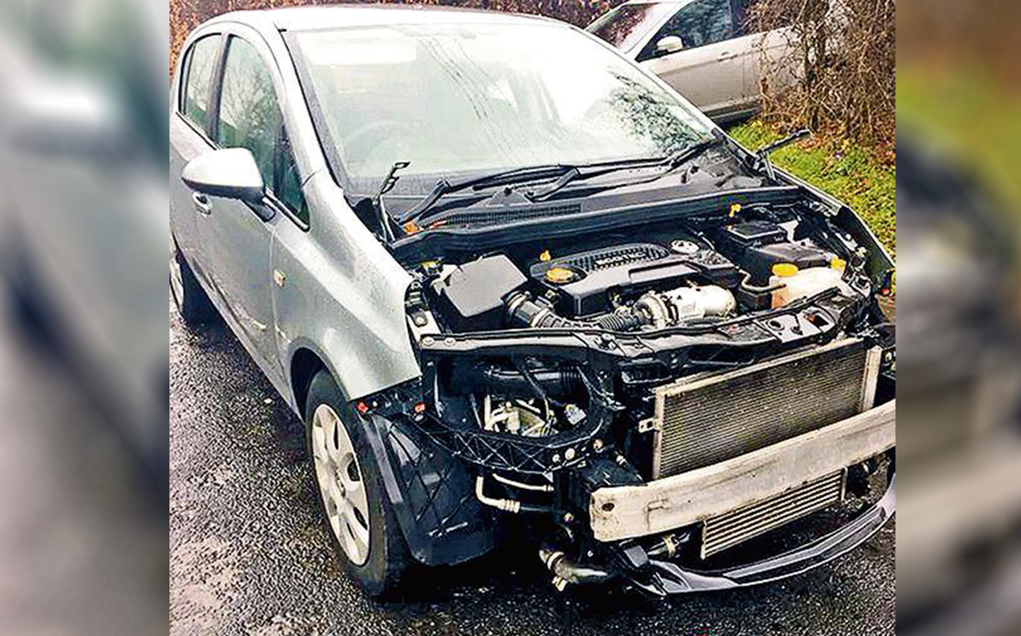 'Corsa Cannibals': Vauxhall hatchbacks are being stripped of bodywork by vandals