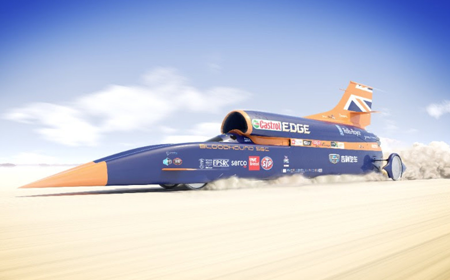 Bloudhound SSC car will make its 1,000mph land speed record attempt in autumn 2019
