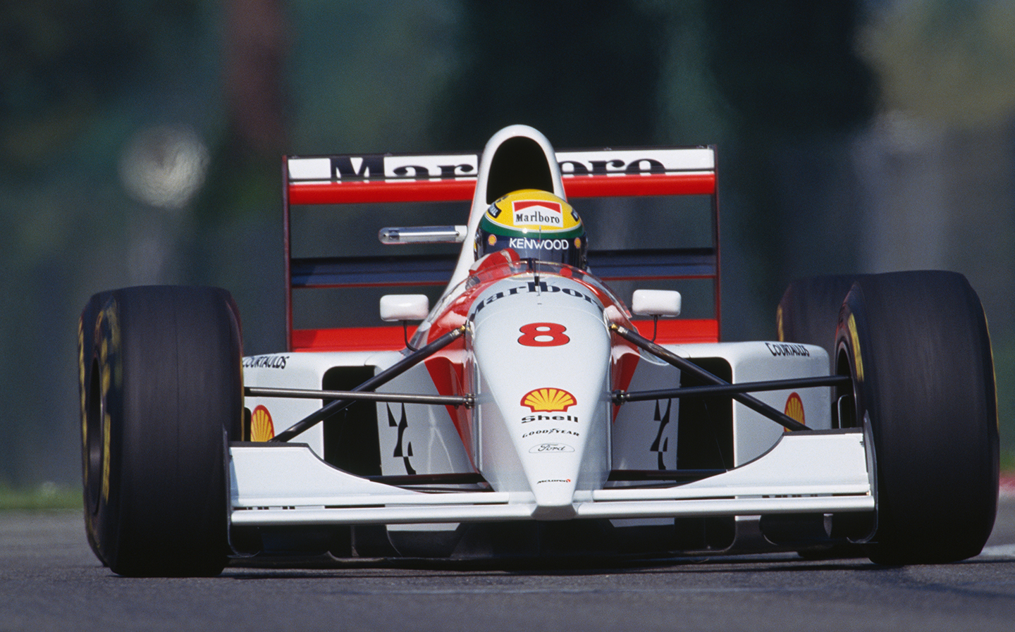 Has Bernie Eccleston bought Ayrton Senna's old racing car
