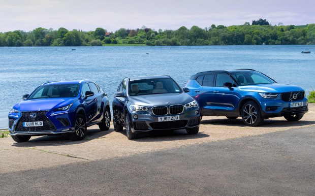 SUV buying guide: hybrid Lexus NX300h vs petrol Volvo XC40 T5 vs diesel BMW X1 25d