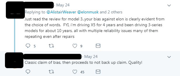 Tesla Model 3 reviews criticism problems faults