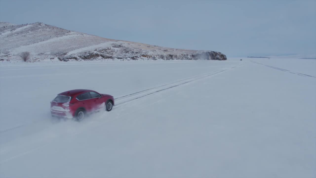 Great Drives: James Mills goes ice driving on Lake Baikal in a Mazda CX-5, for Sunday Times Magazine