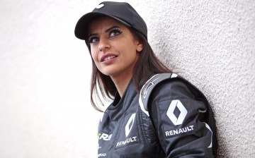 Saudi woman drives Formula One car to mark end of ban