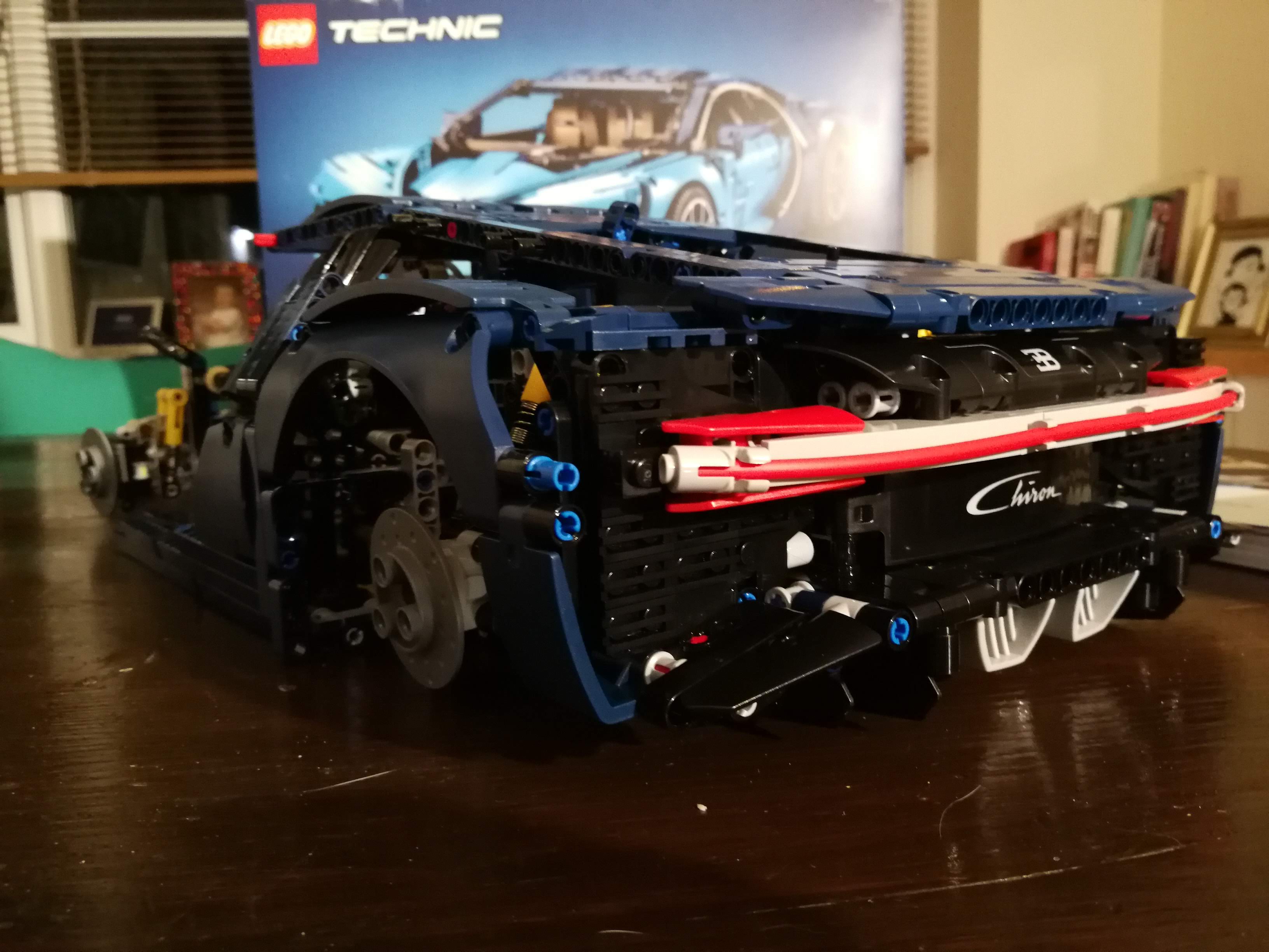 Lego technic bugatti chiron build