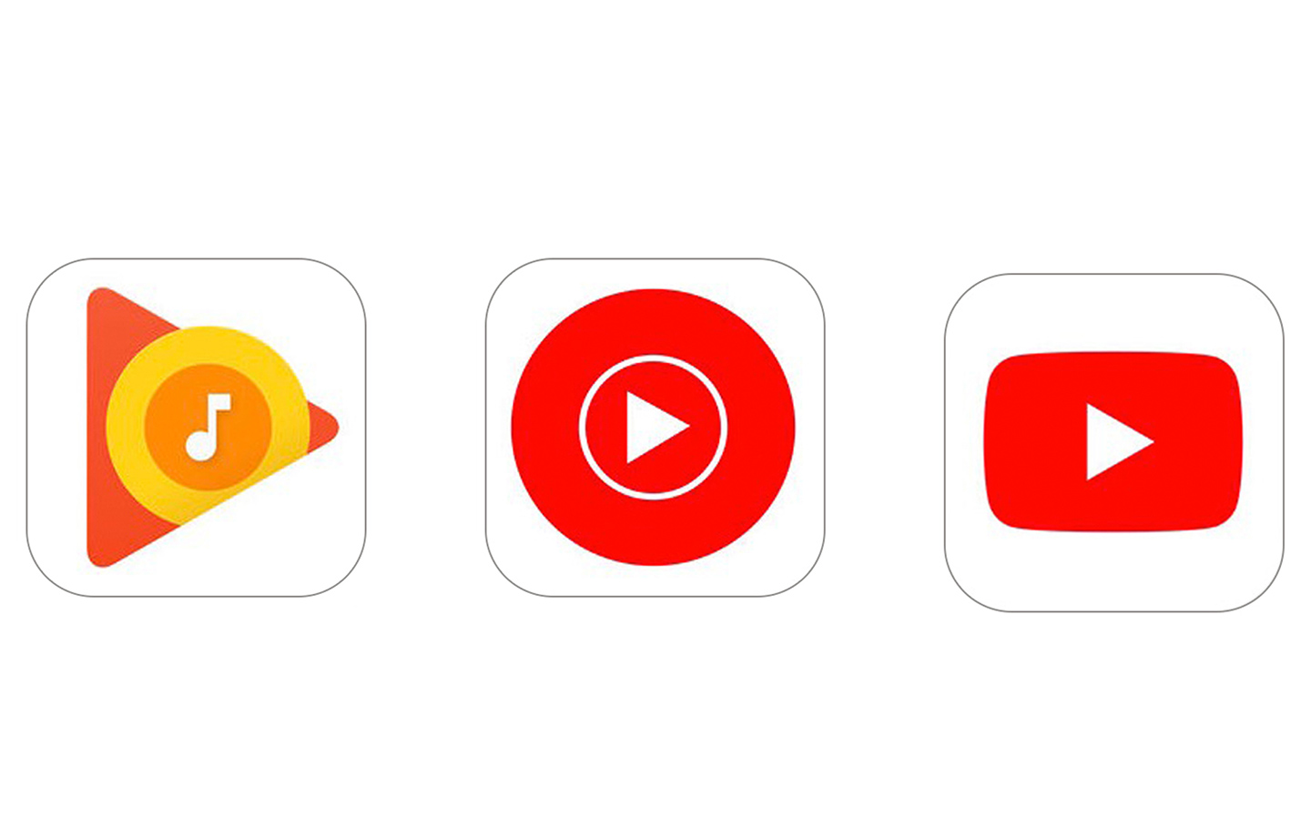 Apps: Google's music apps