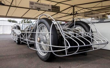 This Mercedes chassis could have set the world land speed record
