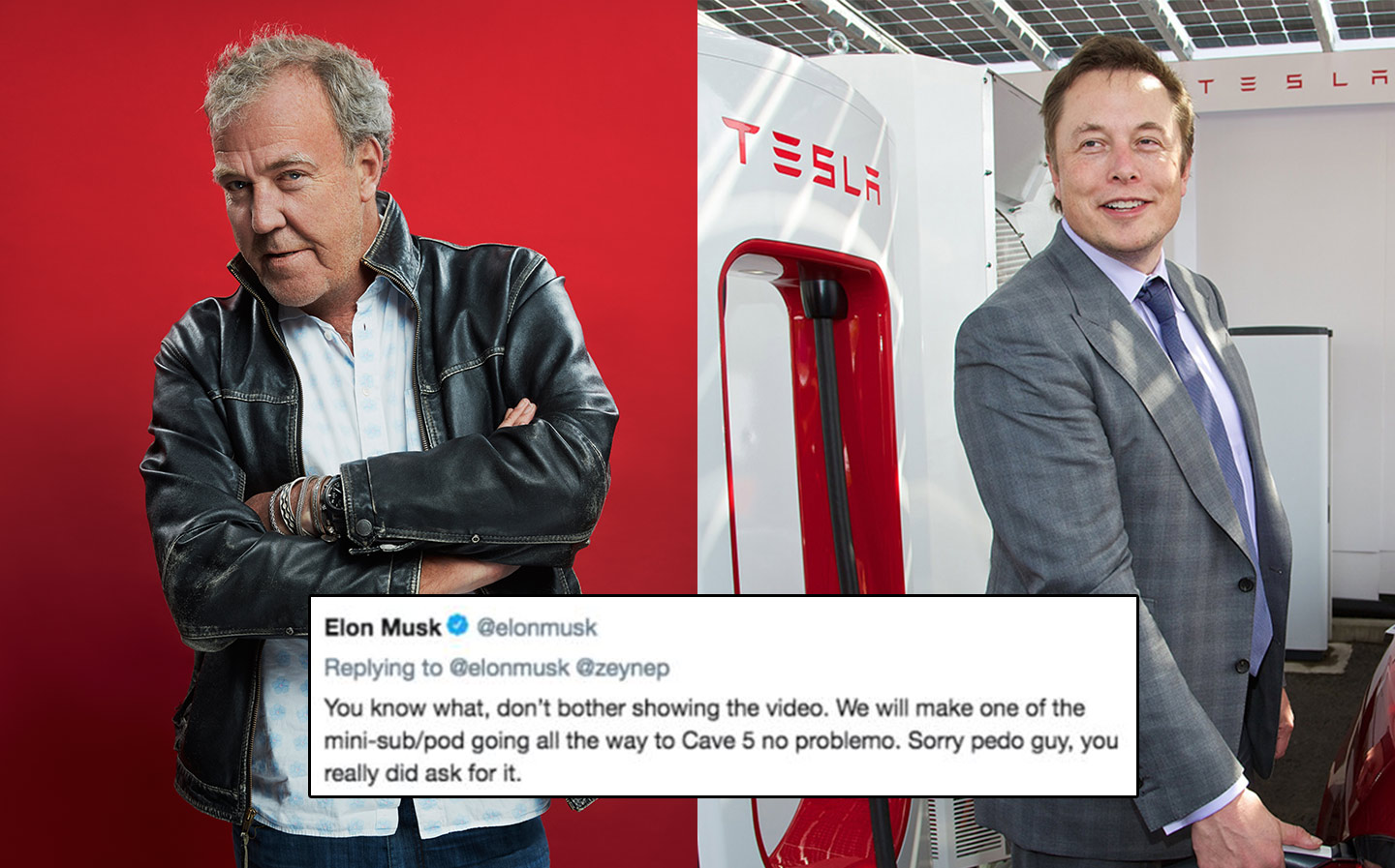 Jeremy Clarkson weighs in on that infamous Elon Musk rescue diver tweet