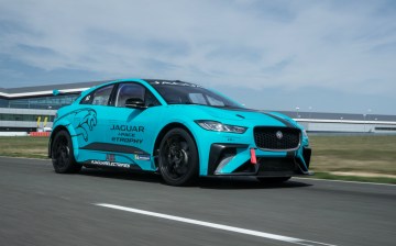 Racing to the future: driving Jaguar's new I-Pace eTrophy race car