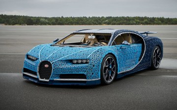 Lego has created a full-size Bugatti Chiron — and you can drive it