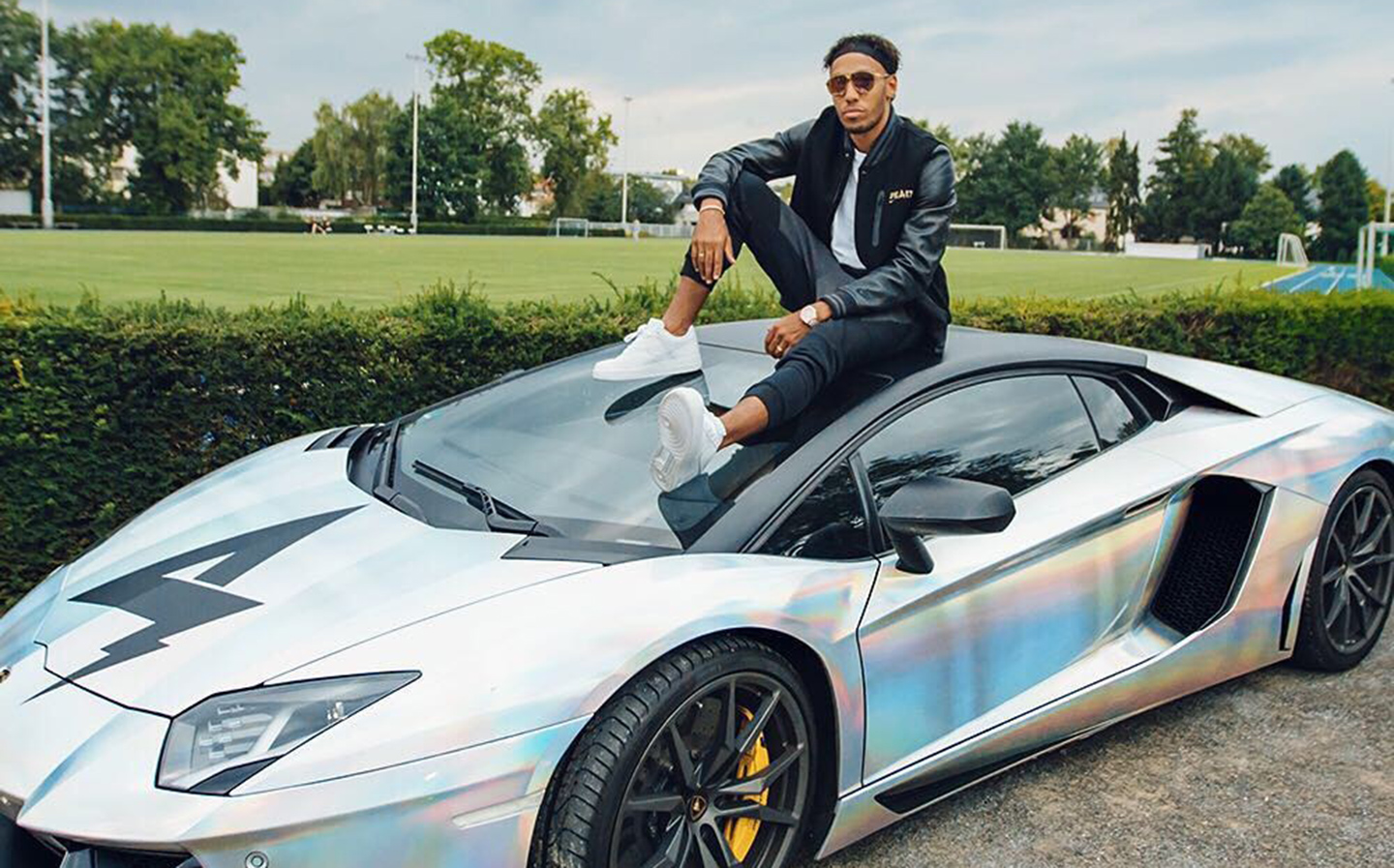 Arsenal striker Pierre-Emerick Aubameyang fined for 99mph in Lamborghini