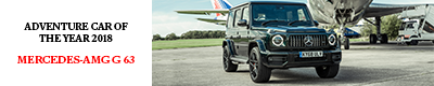2018 Times, Sunday Times, The Sun and Wireless Motor Awards 2018 sponsored by Bridgestone: Mercedes-AMG G 63 - Adventure Car of the Year