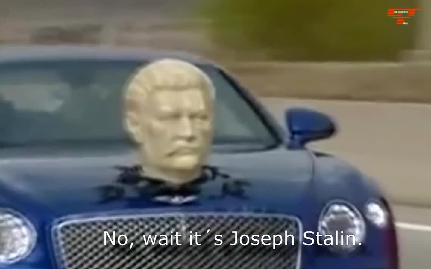 Clarkson, Hammond and May spotted in Georgia with bust of Stalin mounted to Bentley