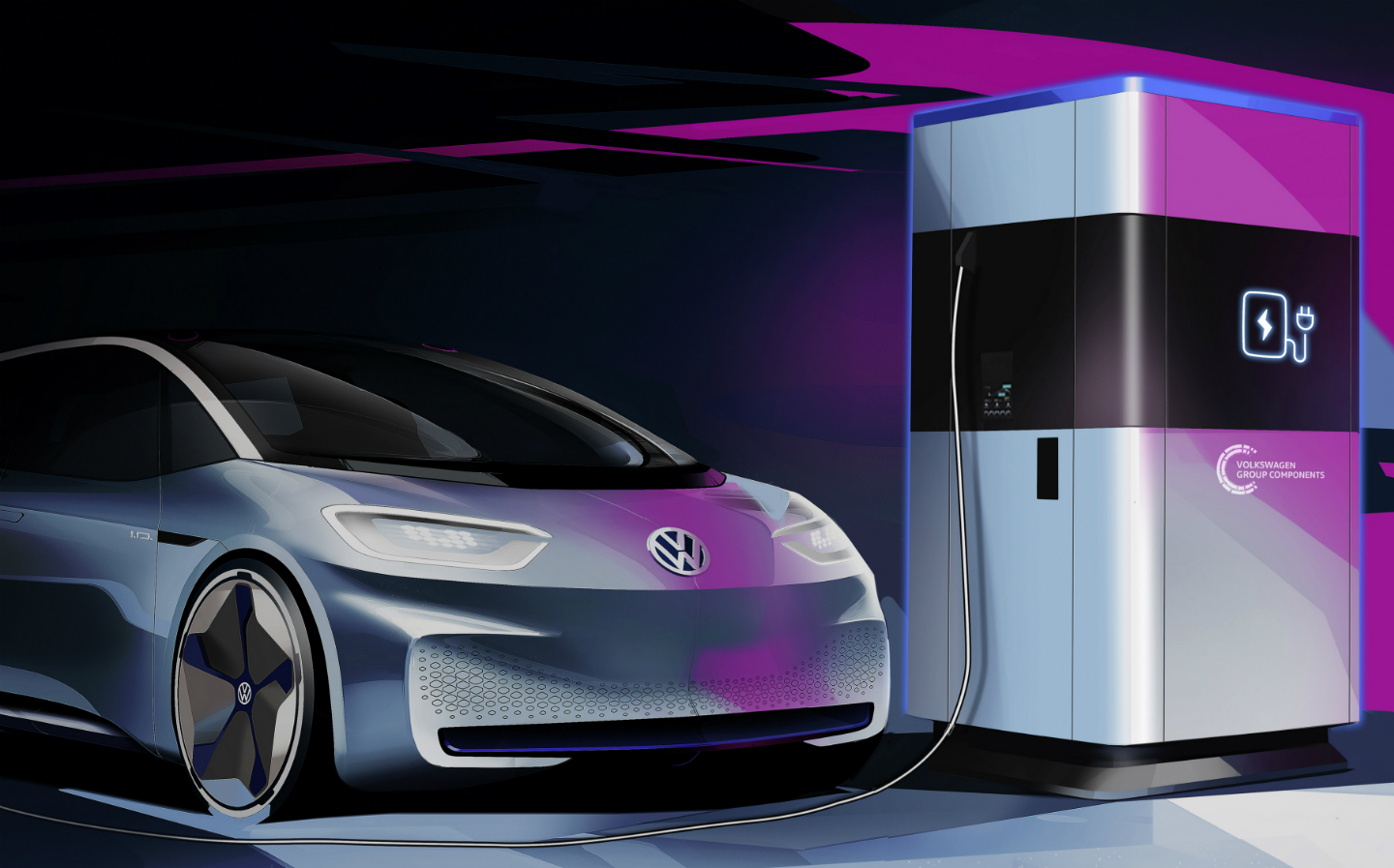 Volkswagen's mobile charging stations work like powerbanks for electric cars