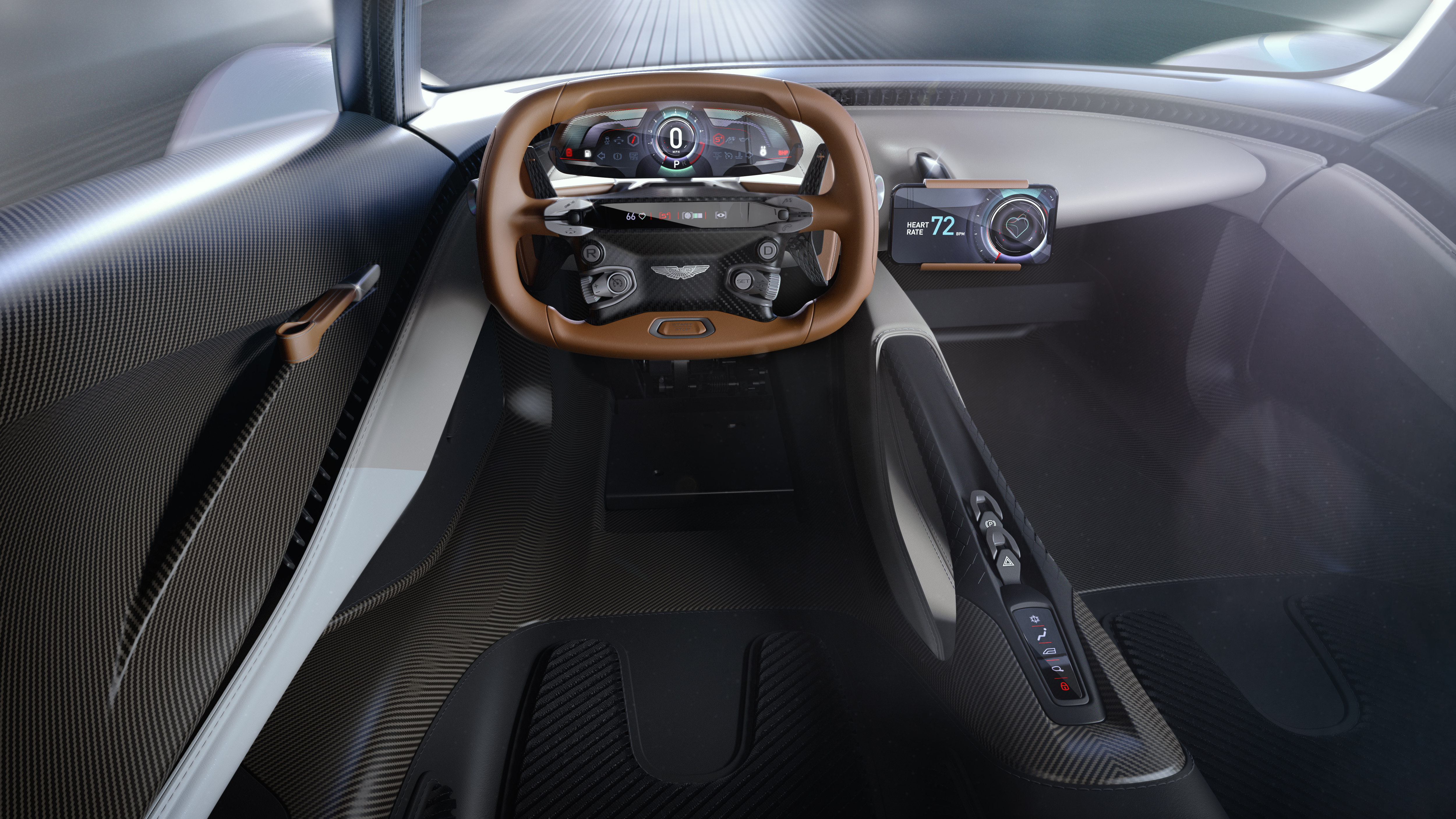 Aston AM-RB 003 interior