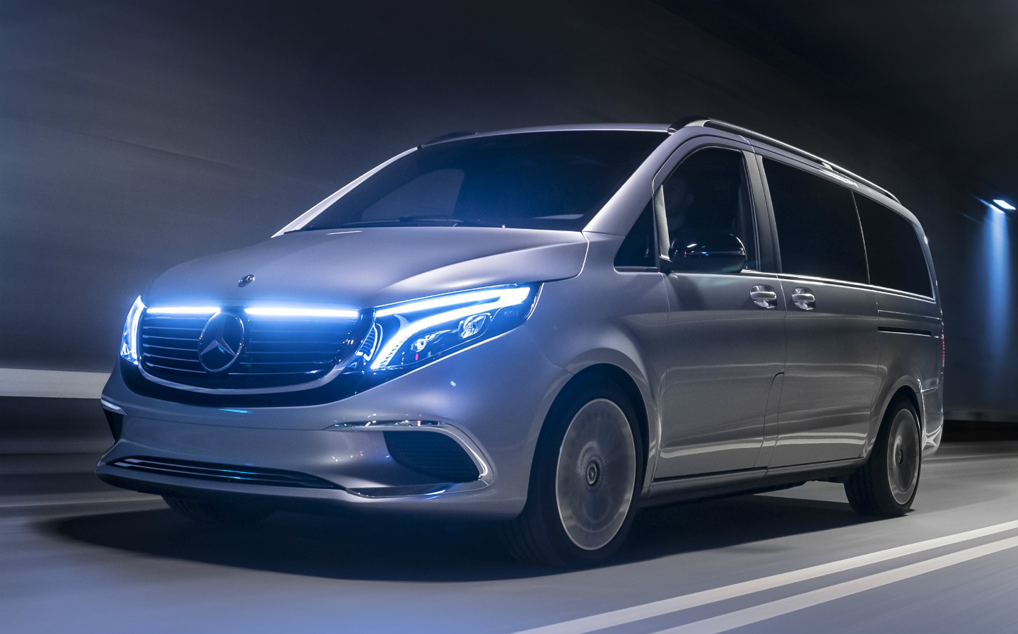 Mercedes EQV concept at Geneva 2019