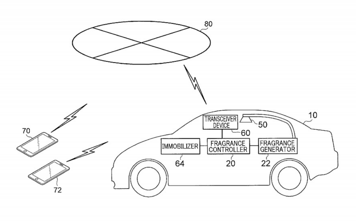Toyota patents thief-deterring in-car tear gas dispenser
