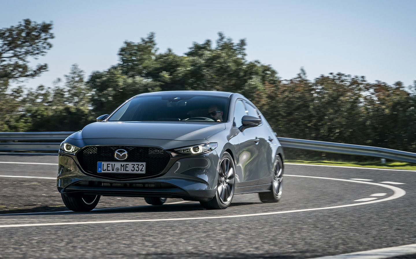 2019 Mazda 3 Mazda3 hatchback car review road test by James Mills for Sunday Times driving.co.uk