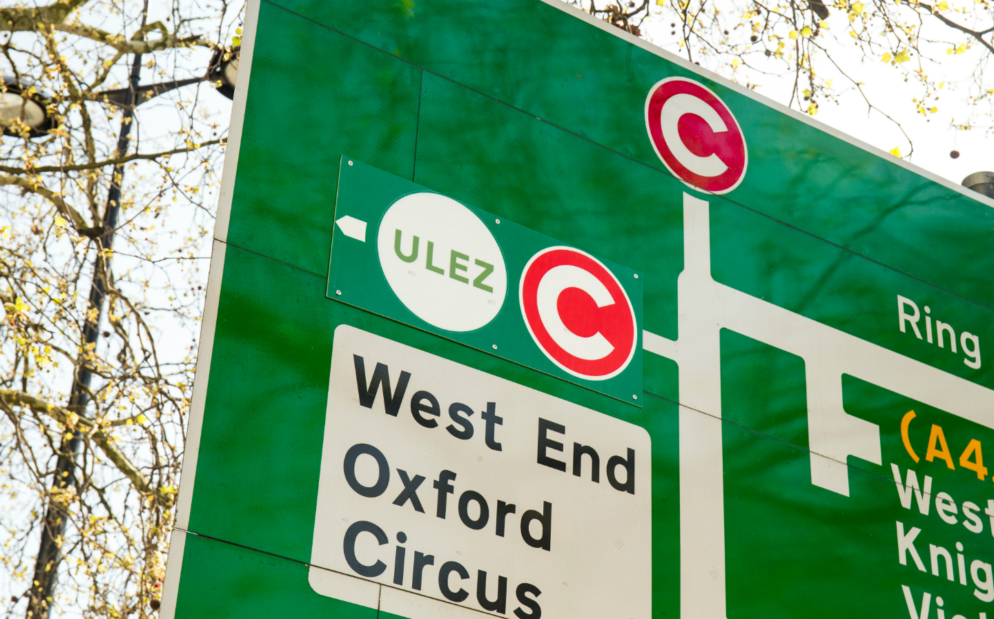 London ULEZ roll-out sees polluting car numbers fall by a quarter