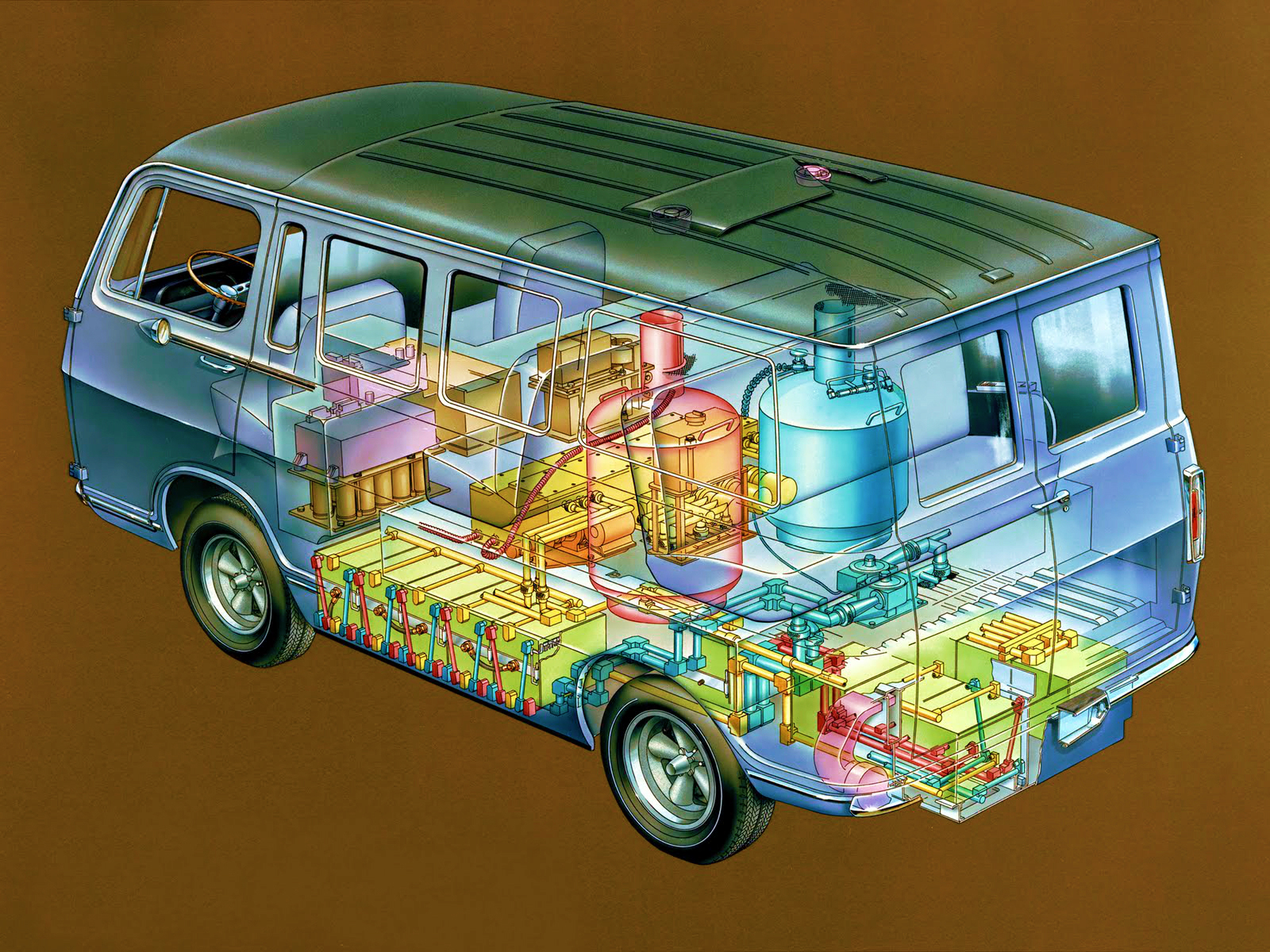 The General Motors Electrovan fuel cell vehicle
