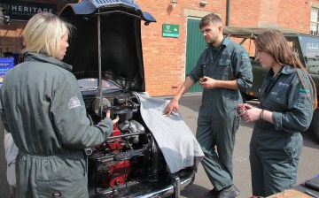 Back to school with next generation of classic car mechanics