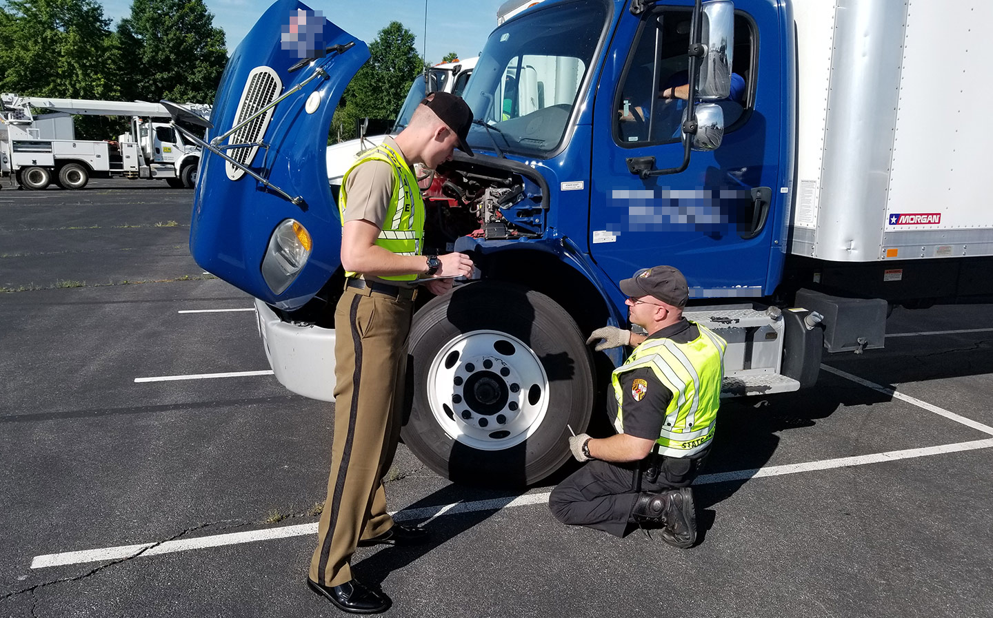 Maryland Police pull over 500 trucks in single day for safety inspections