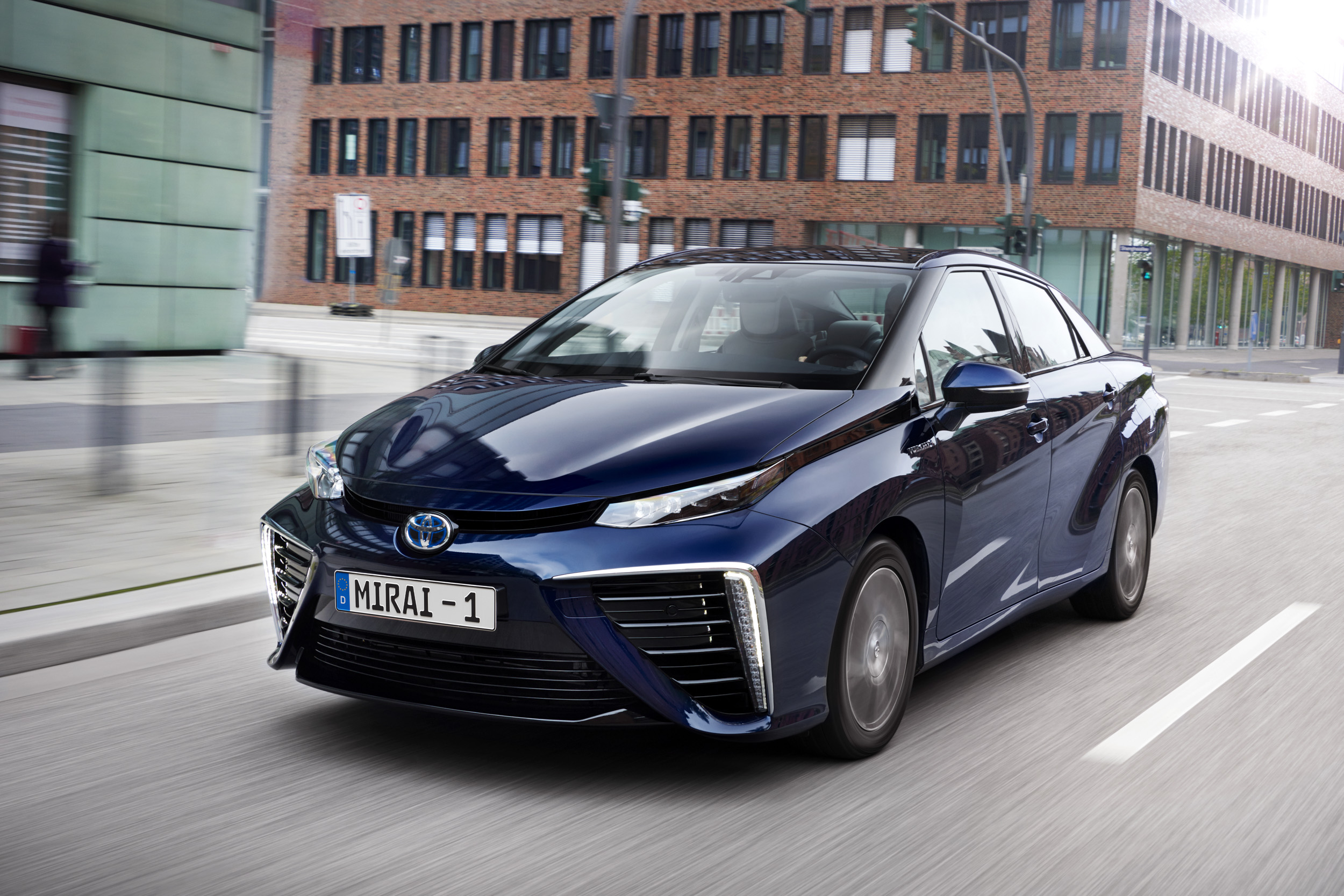 Toyota Mirai fuel cell car