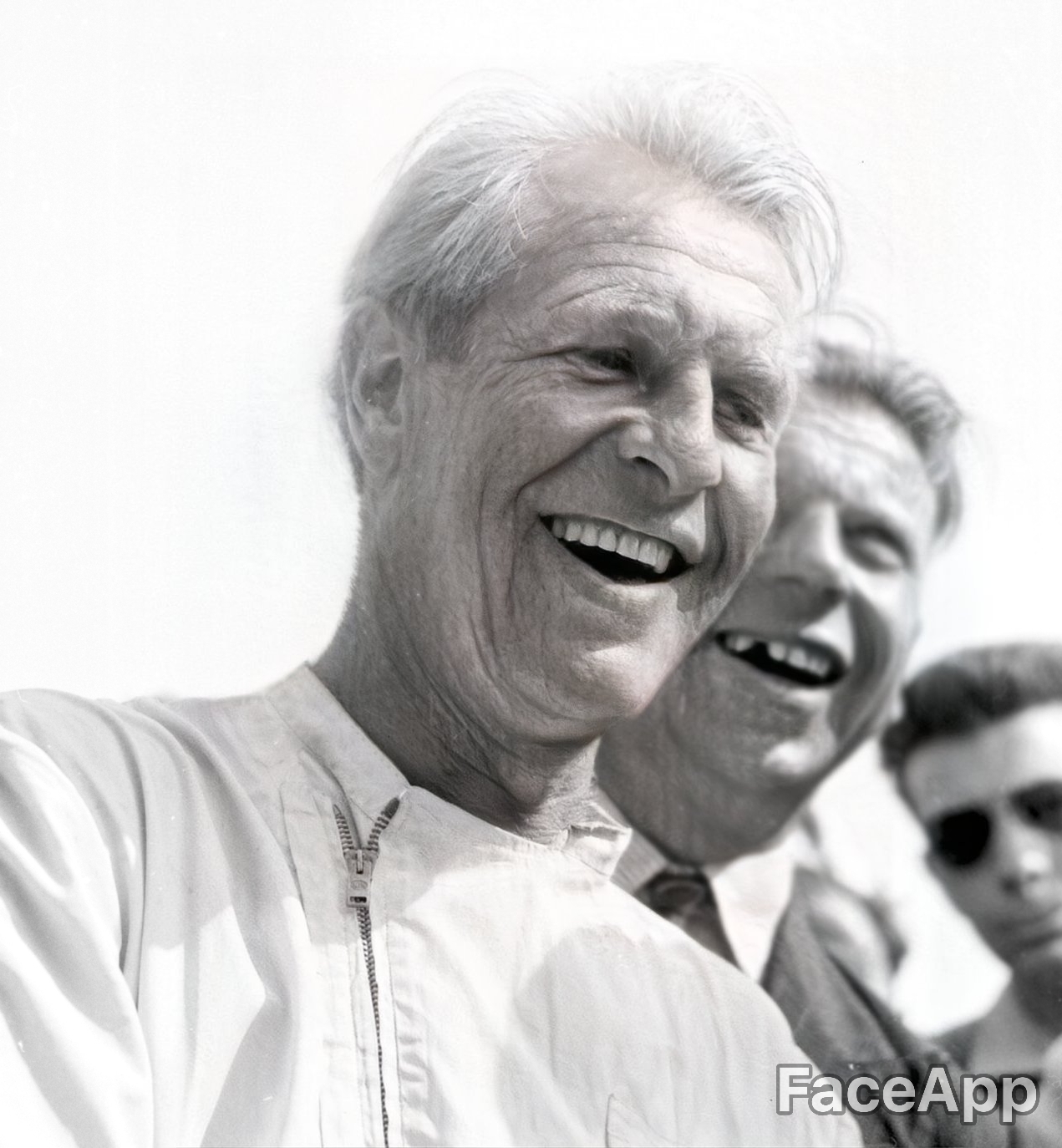 FaceApp reveals how F1 drivers who died before their time might have looked in old age - Peter Collins