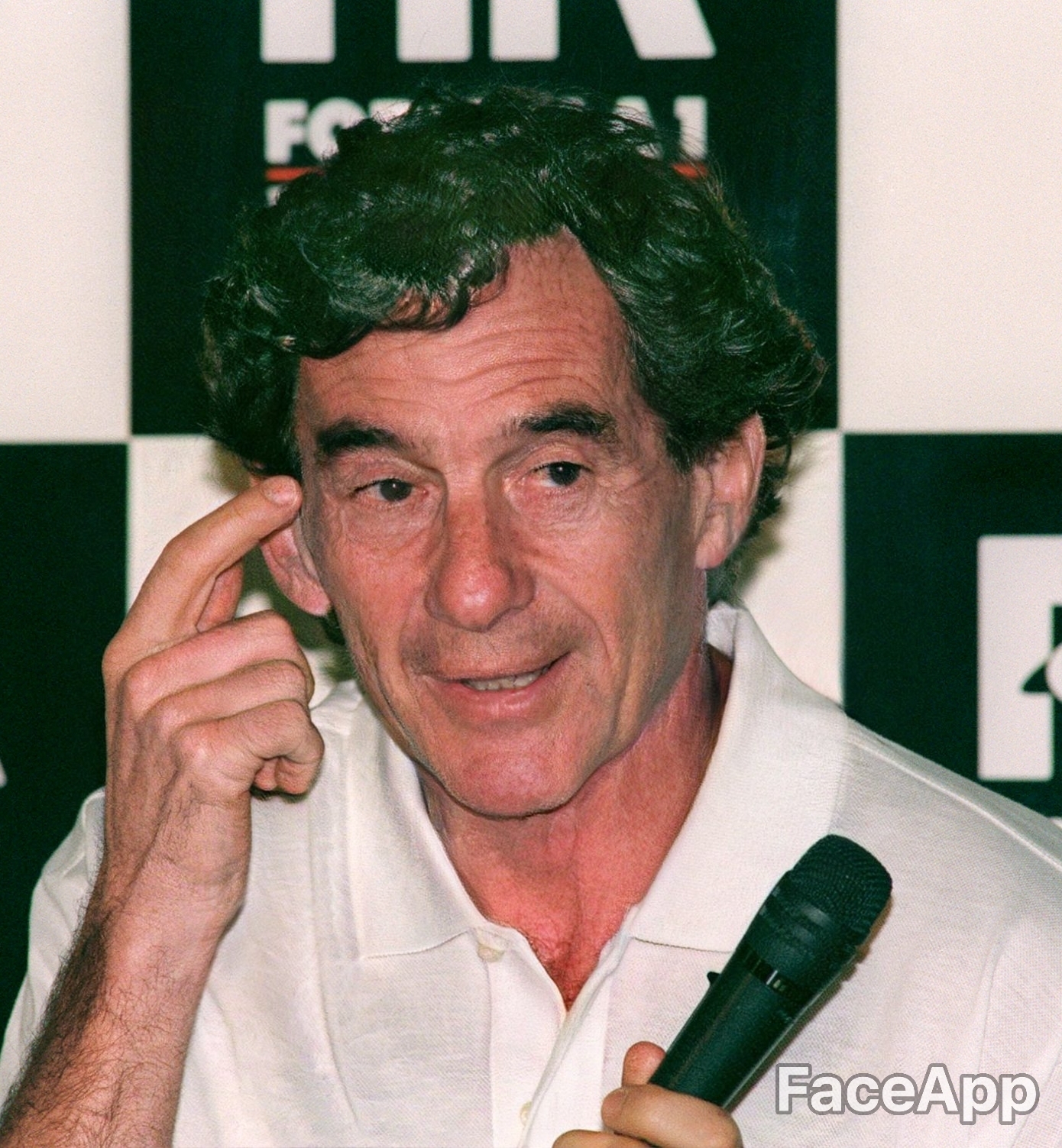 FaceApp reveals how F1 drivers who died before their time might have looked in old age - Ayrton Senna
