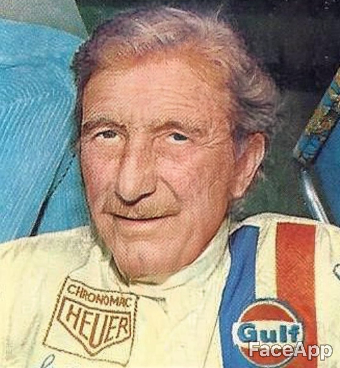 FaceApp reveals how F1 drivers who died before their time might have looked in old age - Jo Siffert