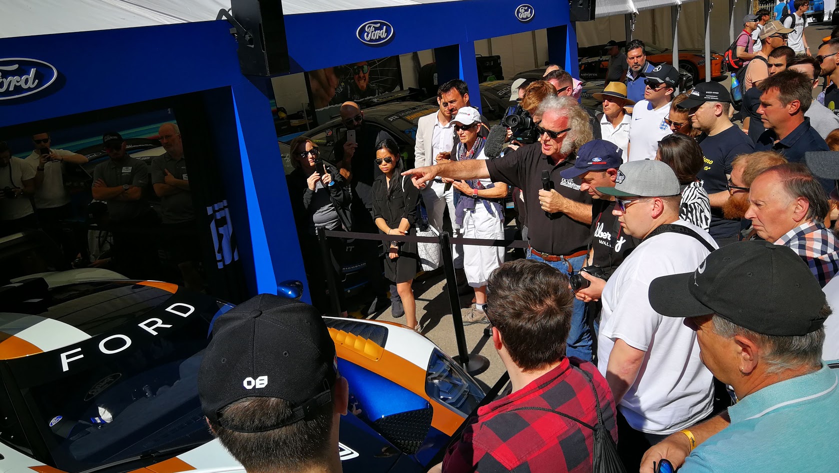 Larry Holt, Mulltimatic, Ford GT Mk II launch at Goodwood FoS 2019